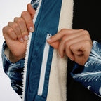 Soft as snowfall - Unisex Hooded Cloak with zippers