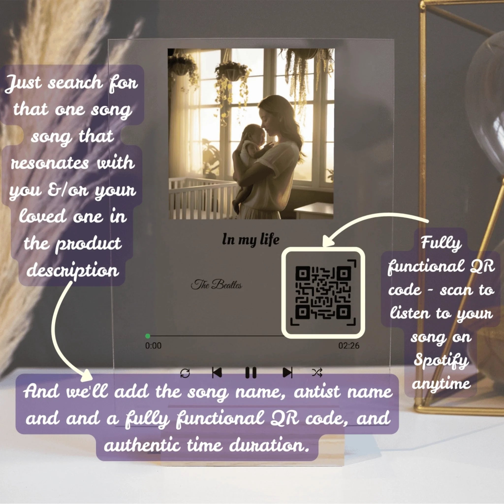 personalisation descriptionmom full mockup acrylic plaque printway