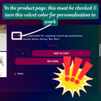 why personalisation not working teeinblue